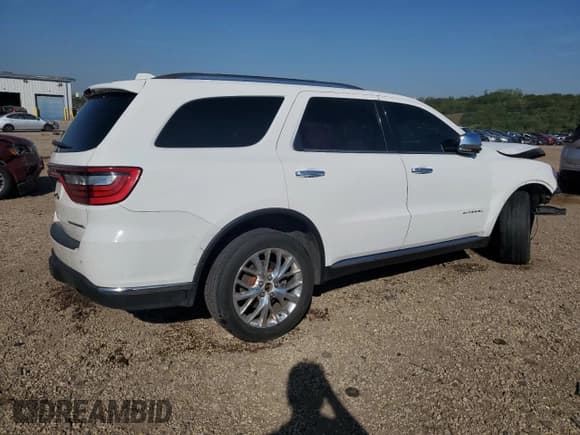 ✅ 2014 Dodge Durango Citadel • VIN: 1C4SDJET2EC406051 • Lot: 84258365. Wystawiony na Copart z przebiegiem 168 210 mil. Bezpłatny archiwum sprzedaży aukcyjnych z USA i szczegółowy raport historii pojazdu na DreamBid. Zdjęcie 3.