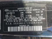 ✅ 2013 Kia Optima LX • VIN: 5XXGM4A72DG247496 • Lot: 43419449. Listed on IAAI with 170,976 mi. Free auction sales archive from the USA and detailed vehicle history report at DreamBid. Image 9.