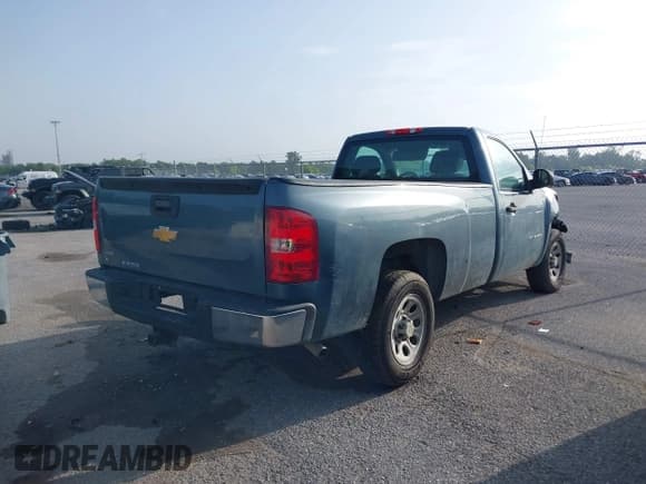 ✅ 2012 Chevrolet Silverado 1500 Work Truck • VIN: 1GCNCPEA0CZ102597 • Lot: 42611444. Listed on IAAI with 58,170 mi. Free auction sales archive from the USA and detailed vehicle history report at DreamBid. Image 4.