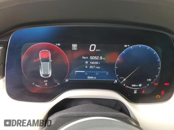 ✅ 2023 Maserati Grecale Modena • VIN: ZN682AVM0P7440105 • Lot: 52001074. Wystawiony na Copart z przebiegiem 5 344 mil. Bezpłatny archiwum sprzedaży aukcyjnych z USA i szczegółowy raport historii pojazdu na DreamBid. Zdjęcie 9.