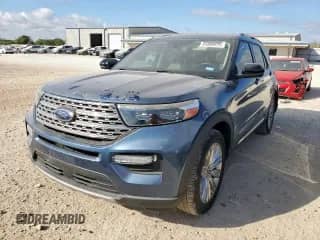 2020 Ford Explorer Limited with VIN 1FMSK7FH9LGB92633, listed as a Copart auction lot 85880975 with 52,042 mi miles and Salvage title. Bid and sale history available at DreamBid. Image 1.