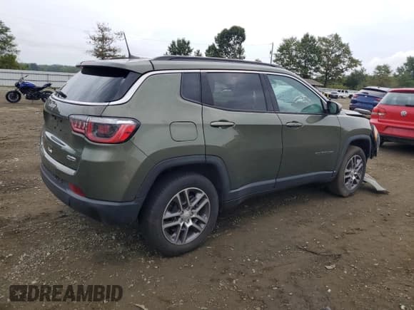 ✅ 2020 Jeep Compass Latitude • VIN: 3C4NJDBBXLT222450 • Лот: 81049665. Опубликован ранее на Copart с пробегом 45 441 миль. Бесплатный доступ к архиву аукционных продаж из США и подробный отчёт об истории автомобиля на DreamBid. Изображение 3.