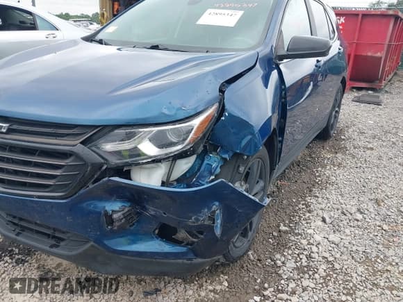 ✅ 2021 Chevrolet Equinox LT • VIN: 3GNAXKEV8ML313863 • Lot: 42895347. Listed on IAAI with 83,408 mi. Free auction sales archive from the USA and detailed vehicle history report at DreamBid. Image 6.