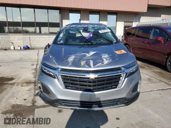 2024 Chevrolet Equinox LT with VIN 3GNAXTEG3RL332559, listed as a Copart auction lot 49460135 with Not provided miles and Salvage title. Bid and sale history available at DreamBid. Image 5.