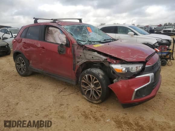 2016 Mitsubishi Outlander SE with VIN JA4AP3AW5GZ058643, listed as a Copart auction lot 53148925 with 160,180 mi miles and Salvage title. Bid and sale history available at DreamBid. Image 4.