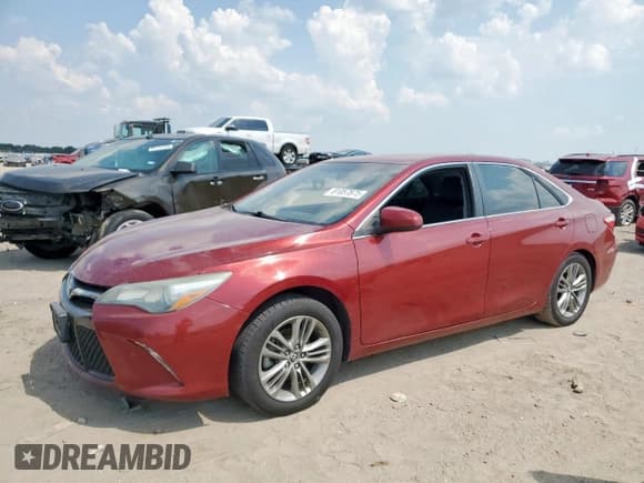✅ 2016 Toyota Camry SE • VIN: 4T1BF1FK7GU537498 • Lot: 81057875. Listed on Copart with 126,620 mi. Free auction sales archive from the USA and detailed vehicle history report at DreamBid. Image 1.