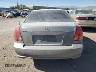 2003 Hyundai Accent GL with VIN KMHCG45C13U455449, listed as a Copart auction lot 42625285 with Not provided miles and Salvage title. Bid and sale history available at DreamBid. Image 6.