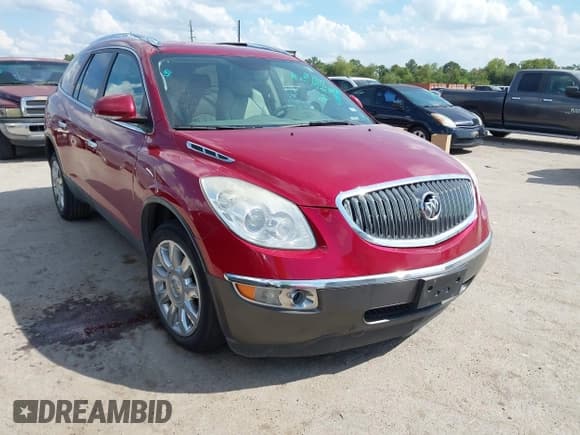 ✅ 2012 Buick Enclave Leather • VIN: 5GAKVCED2CJ257281 • Lot: 43389438. Wystawiony na IAAI z przebiegiem 164 230 mil. Bezpłatny archiwum sprzedaży aukcyjnych z USA i szczegółowy raport historii pojazdu na DreamBid. Zdjęcie 1.