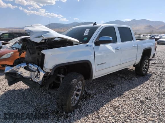 ✅ 2017 GMC Sierra 1500 SLT • VIN: 3GTU2NEC0HG295524 • Lot: 66625125. Listed on Copart with 193,419 mi. Free auction sales archive from the USA and detailed vehicle history report at DreamBid. Image 1.