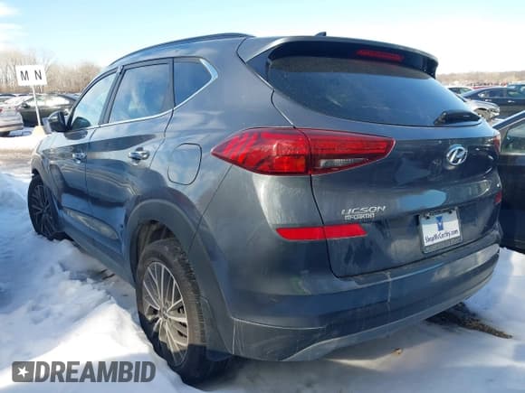 ✅ 2021 Hyundai Tucson Ultimate • VIN: KM8J3CALXMU339722 • Лот: 41217821. Опубликован ранее на IAAI с пробегом 94 969 миль. Бесплатный доступ к архиву аукционных продаж из США и подробный отчёт об истории автомобиля на DreamBid. Изображение 3.