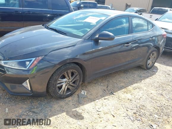 ✅ 2020 Hyundai Elantra SEL • VIN: 5NPD84LF4LH620164 • Lot: 43191593. Listed on IAAI with 75,712 mi. Free auction sales archive from the USA and detailed vehicle history report at DreamBid. Image 2.