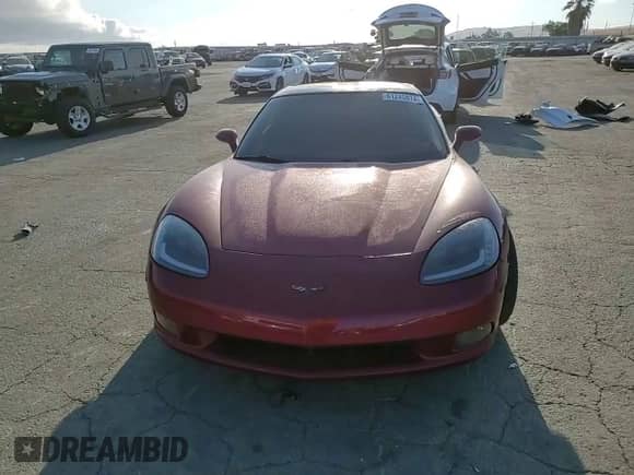 2007 Chevrolet Corvette with VIN 1G1YY26U375124481, listed as a Copart auction lot 61245874 with 68,312 mi miles and Salvage title. Bid and sale history available at DreamBid. Image 10.