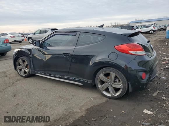 ✅ 2013 Hyundai Veloster Turbo • VIN: KMHTC6AE6DU169421 • Lot: 46337345. Wystawiony na Copart z przebiegiem 123 496 mil. Bezpłatny archiwum sprzedaży aukcyjnych z USA i szczegółowy raport historii pojazdu na DreamBid. Zdjęcie 2.