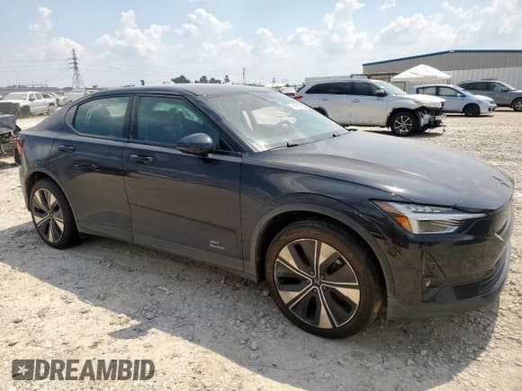 ✅ 2024 Polestar 2 • VIN: YSMFD3KA7RL236862 • Lot: 80682355. Listed on Copart with 14,547 mi. Free auction sales archive from the USA and detailed vehicle history report at DreamBid. Image 4.