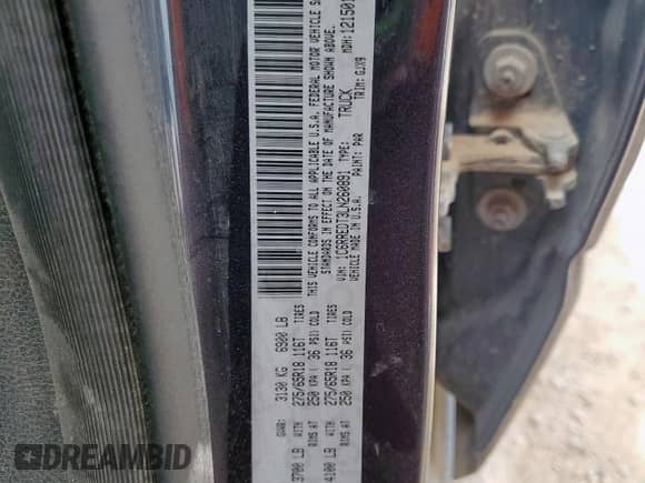 2020 Ram 1500 Laramie with VIN 1C6RREDT3LN260891, listed as a Copart auction lot 56818155 with 149,019 mi miles and Salvage title. Bid and sale history available at DreamBid. Image 12.