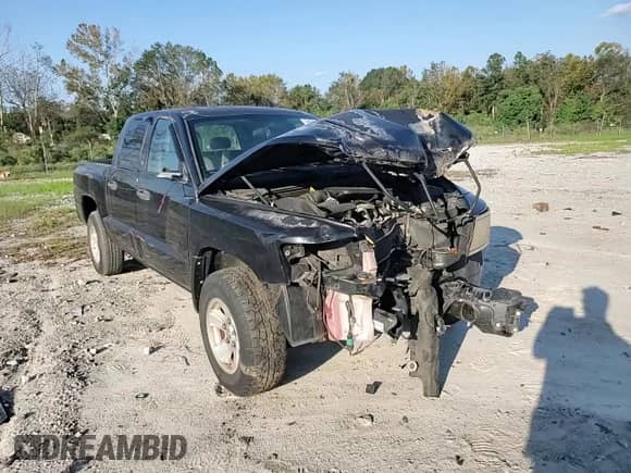 2008 Dodge Dakota Bighorn/Lonestar with VIN 1D7HE38KX8S570119, listed as a Copart auction lot 74081024 with 129,665 mi miles and Salvage title. Bid and sale history available at DreamBid. Image 11.