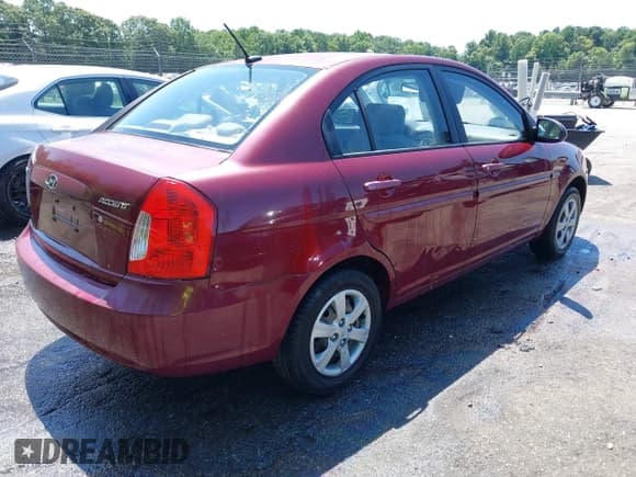 ✅ 2008 Hyundai Accent GLS • VIN: KMHCN46C88U276059 • Лот: 42567948. Опубликован ранее на IAAI с пробегом 59 320 миль. Бесплатный доступ к архиву аукционных продаж из США и подробный отчёт об истории автомобиля на DreamBid. Изображение 4.