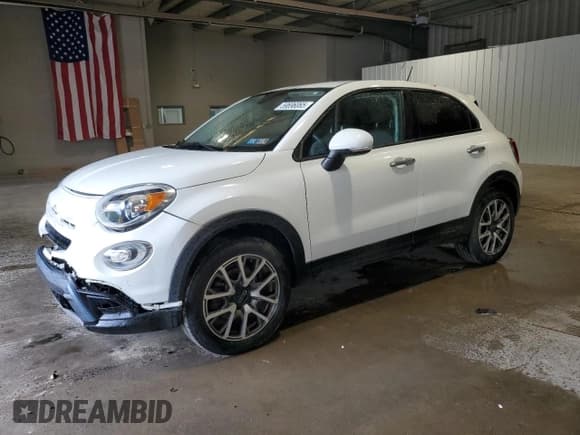 ✅ 2016 FIAT 500X Trekking Plus • VIN: ZFBCFYET9GP404786 • Лот: 59696065. Опубликован ранее на Copart с пробегом 126 167 миль. Бесплатный доступ к архиву аукционных продаж из США и подробный отчёт об истории автомобиля на DreamBid. Изображение 1.