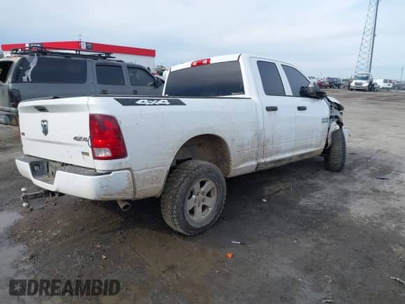 2016 Ram 1500 Express with VIN 1C6RR7FG5GS173304, listed as a IAAI auction lot 41318818 with 137,587 mi miles and . Bid and sale history available at DreamBid. Image 4.