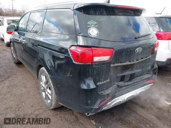 ✅ 2016 Kia Sedona SX-L • VIN: KNDME5C16G6148150 • Lot: 41744207. Wystawiony na IAAI z przebiegiem 102 696 mil. Bezpłatny archiwum sprzedaży aukcyjnych z USA i szczegółowy raport historii pojazdu na DreamBid. Zdjęcie 3.