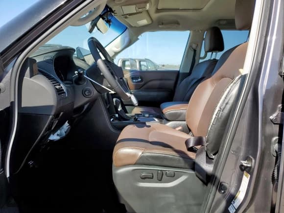 ✅ 2023 Infiniti QX80 Luxe • VIN: JN8AZ2AC4P9490791 • Lot: 92024955. Wystawiony na Copart z przebiegiem 33 314 mil. Bezpłatny archiwum sprzedaży aukcyjnych z USA i szczegółowy raport historii pojazdu na DreamBid. Zdjęcie 7.