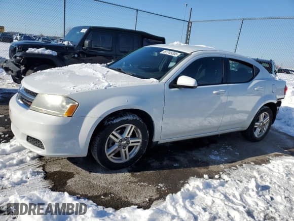 ✅ 2012 Dodge Avenger SXT • VIN: 1C3CDZCB2CN290580 • Лот: 87745305. Опубликован ранее на Copart с пробегом 187 311 миль. Бесплатный доступ к архиву аукционных продаж из США и подробный отчёт об истории автомобиля на DreamBid. Изображение 1.