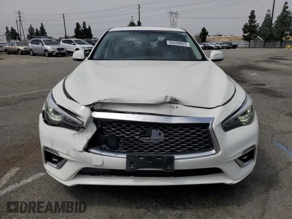✅ 2019 Infiniti Q50 Luxe • VIN: JN1EV7AP0KM543598 • Lot: 55528025. Listed on Copart with 40,168 mi. Free auction sales archive from the USA and detailed vehicle history report at DreamBid. Image 5.