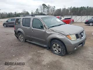 ✅ 2006 Nissan Pathfinder SE • VIN: 5N1AR18U36C600232 • Lot: 41570369. Listed on IAAI with 263,910 mi. Free auction sales archive from the USA and detailed vehicle history report at DreamBid. Image 1.
