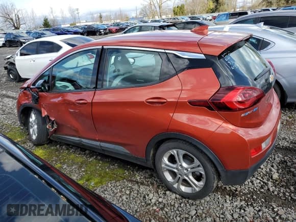 ✅ 2020 Chevrolet Bolt EV LT • VIN: 1G1FY6S08L4108651 • Lot: 49176285. Wystawiony na Copart z przebiegiem 38 949 mil. Bezpłatny archiwum sprzedaży aukcyjnych z USA i szczegółowy raport historii pojazdu na DreamBid. Zdjęcie 2.