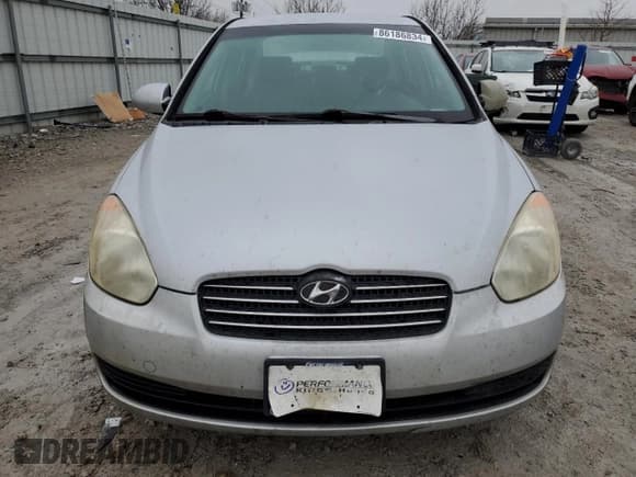 ✅ 2007 Hyundai Accent GLS • VIN: KMHCN46C77U122585 • Лот: 86186834. Опубликован ранее на Copart с пробегом 165 576 миль. Бесплатный доступ к архиву аукционных продаж из США и подробный отчёт об истории автомобиля на DreamBid. Изображение 5.