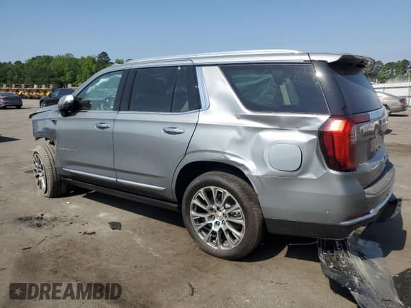✅ 2025 GMC Yukon Denali • VIN: 1GKS2DRL0SR252549 • Лот: 54913755. Опубликован ранее на Copart с пробегом 165 миль. Бесплатный доступ к архиву аукционных продаж из США и подробный отчёт об истории автомобиля на DreamBid. Изображение 2.