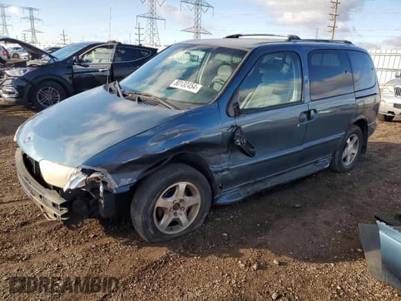 ✅ 2001 Nissan Quest GXE • VIN: 4N2ZN15T21D821982 • Lot: 80132454. Wystawiony na Copart z przebiegiem Nie podano. Bezpłatny archiwum sprzedaży aukcyjnych z USA i szczegółowy raport historii pojazdu na DreamBid. Zdjęcie 1.