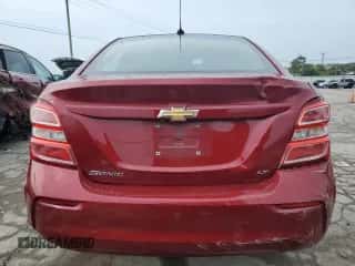 ✅ 2017 Chevrolet Sonic LT • VIN: 1G1JD5SH8H4111305 • Лот: 64594874. Размещён на Copart с пробегом 91 510 миль миль. Получите бесплатный доступ к архиву аукционных продаж из США и посмотрите подробный отчёт об истории автомобиля на DreamBid. Изображение 6.