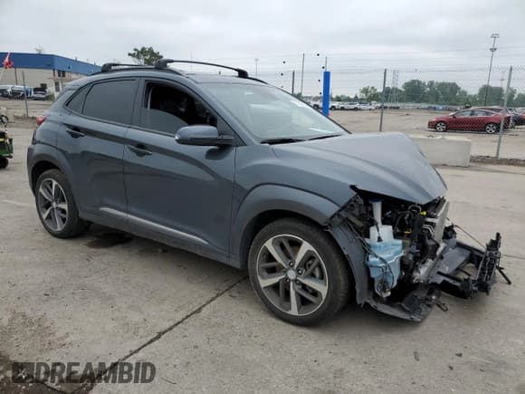 ✅ 2021 Hyundai Kona Limited • VIN: KM8K3CA59MU630699 • Лот: 57638583. Опубликован ранее на Copart с пробегом 27 504 миль. Бесплатный доступ к архиву аукционных продаж из США и подробный отчёт об истории автомобиля на DreamBid. Изображение 4.