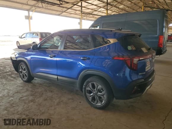 ✅ 2024 Kia Seltos S • VIN: KNDEU2AA1R7638551 • Lot: 91323175. Listed on Copart with Not provided. Free auction sales archive from the USA and detailed vehicle history report at DreamBid. Image 2.