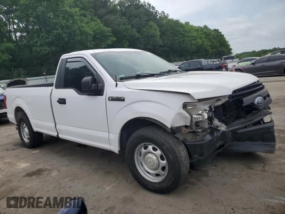 ✅ 2018 Ford F-150 XL • VIN: 1FTMF1CB1JKD24020 • Lot: 56339025. Listed on Copart with 171,347 mi. Free auction sales archive from the USA and detailed vehicle history report at DreamBid. Image 4.