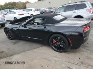 2014 Chevrolet Corvette 1LT с VIN 1G1YB3D71E5113044, выставлен на аукционе Copart как лот 75619924 с пробегом 44 302 миль миль и Списание • Salvage title. История ставок и продаж доступна на DreamBid. Изображение 2.