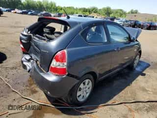2010 Hyundai Accent GS with VIN KMHCM3AC0AU167542, listed as a Copart auction lot 60457784 with Not provided miles and Salvage title. Bid and sale history available at DreamBid. Image 3.