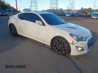 ✅ 2013 Hyundai Genesis Coupe Track • VIN: KMHHU6KJXDU105770 • Lot: 43564881. Wystawiony na IAAI z przebiegiem 92 355 mil. Bezpłatny archiwum sprzedaży aukcyjnych z USA i szczegółowy raport historii pojazdu na DreamBid. Zdjęcie 1.