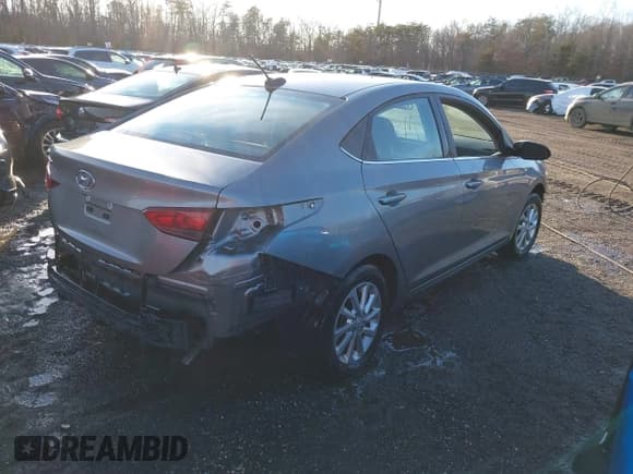 ✅ 2022 Hyundai Accent SE • VIN: 3KPC24A60NE158127 • Лот: 41257166. Опубликован ранее на IAAI с пробегом 46 358 миль. Бесплатный доступ к архиву аукционных продаж из США и подробный отчёт об истории автомобиля на DreamBid. Изображение 4.