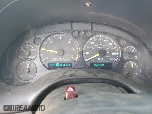 1998 Chevrolet Blazer LT z VIN 1GNDT13W4W2107054, wystawiony jako Copart lot #84475834 z przebiegiem 162 609 mil mil oraz Szkoda całkowita • Salvage title. Historia ofert i sprzedaży dostępna na DreamBid. Obrazek 9.