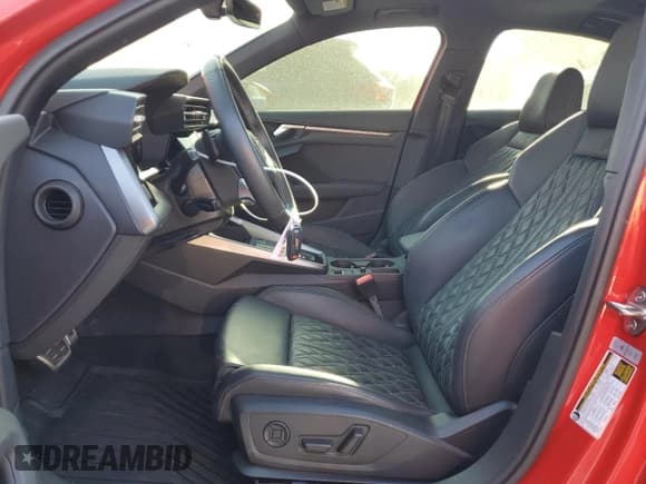 ✅ 2023 Audi S3 Prestige • VIN: WAUJ3DGY1PA035419 • Лот: 48061495. Опубликован ранее на Copart с пробегом 33 488 миль. Бесплатный доступ к архиву аукционных продаж из США и подробный отчёт об истории автомобиля на DreamBid. Изображение 7.