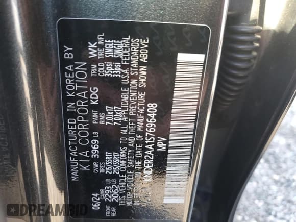 ✅ 2025 Kia Seltos EX • VIN: KNDER2AA1S7696408 • Lot: 90895195. Listed on Copart with 17,653 mi. Free auction sales archive from the USA and detailed vehicle history report at DreamBid. Image 13.