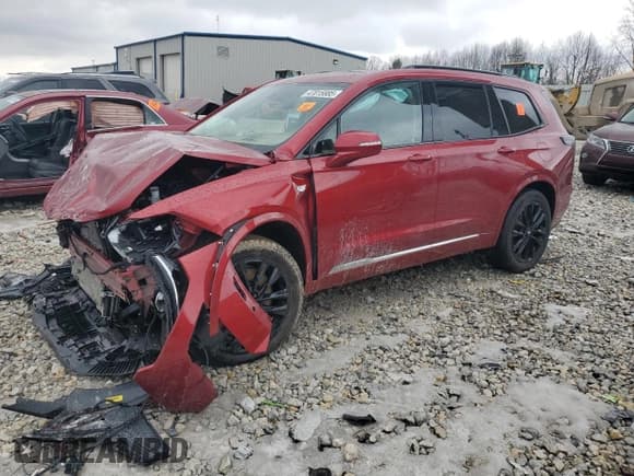 ✅ 2024 Cadillac XT6 AWD Sport • VIN: 1GYKPHRS4RZ701991 • Lot: 47015885. Listed on Copart with Not provided. Free auction sales archive from the USA and detailed vehicle history report at DreamBid. Image 1.