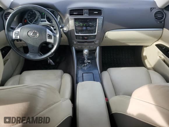 ✅ 2012 Lexus IS 250 • VIN: JTHCF5C25C5057533 • Lot: 92831965. Listed on Copart with 120,416 mi. Free auction sales archive from the USA and detailed vehicle history report at DreamBid. Image 8.