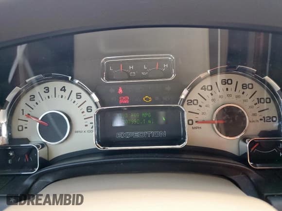 ✅ 2008 Ford Expedition Eddie Bauer • VIN: 1FMFU17598LA80524 • Lot: 56048805. Listed on Copart with 207,990 mi. Free auction sales archive from the USA and detailed vehicle history report at DreamBid. Image 9.