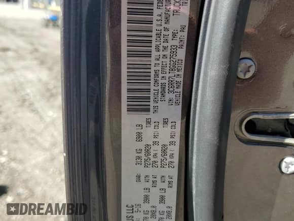 2016 Ram 1500 Big Horn с VIN 3C6RR7LT8GG275933, выставлен на аукционе Copart как лот 84960605 с пробегом 164 223 миль миль и Списание • Salvage title. История ставок и продаж доступна на DreamBid. Изображение 12.