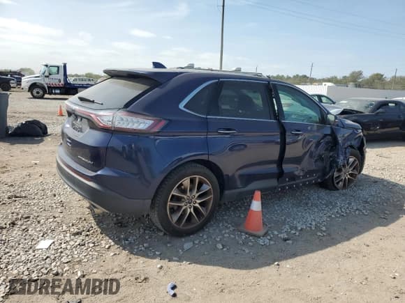 ✅ 2016 Ford Edge Titanium • VIN: 2FMPK3K86GBB51541 • Lot: 89630785. Listed on Copart with 118,696 mi. Free auction sales archive from the USA and detailed vehicle history report at DreamBid. Image 3.