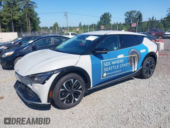 ✅ 2023 Kia EV6 Wind • VIN: KNDC3DLC3P5090937 • Lot: 42396210. Listed on IAAI with 54,389 mi. Free auction sales archive from the USA and detailed vehicle history report at DreamBid. Image 19.
