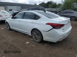 2015 Hyundai Genesis 3.8L z VIN KMHGN4JE5FU042940, wystawiony jako Copart lot #69295674 z przebiegiem 132 524 mil mil oraz Czysty tytuł • Clean title. Historia ofert i sprzedaży dostępna na DreamBid. Obrazek 2.